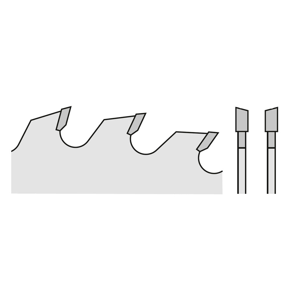 Sågklinga 300mm x 3,2mm x 30mm Z48 UW