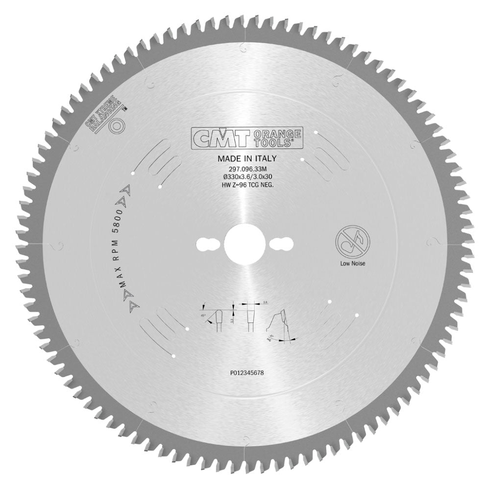 Sågklinga 330mm x 3,2mm x 30mm Z96 NE NEG