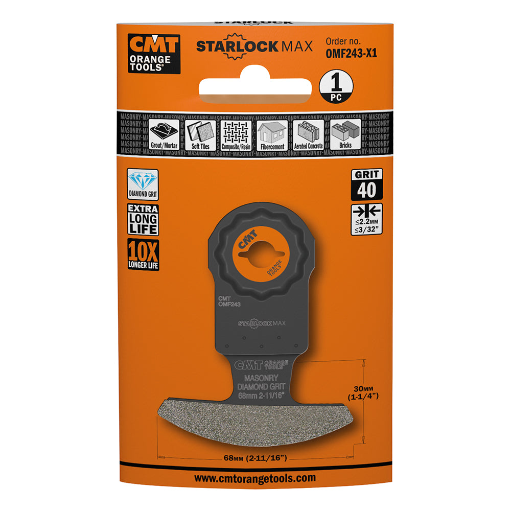 Starlock 60mm DIA Murverk Hammar