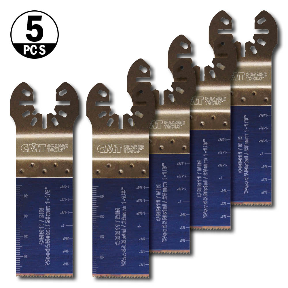 Multicut 28x48mm Trä och Metall - 5 pk.
