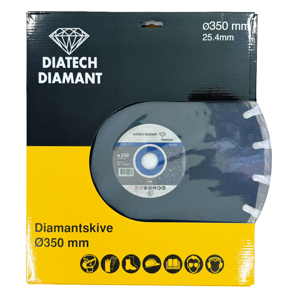 Asfaltklinga 350x25,4 mm – Premium