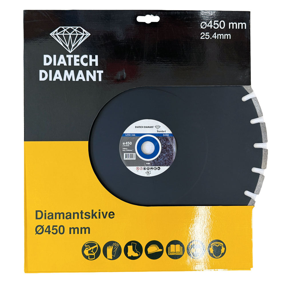 Asfaltklinga 450x25,4 mm – Standard