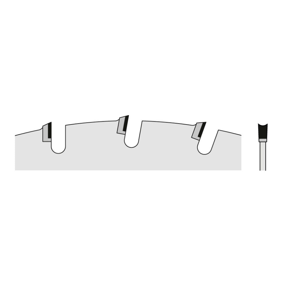 Sågklinga PCD All-Round 190mm x 2,5mm x 30mm Z24