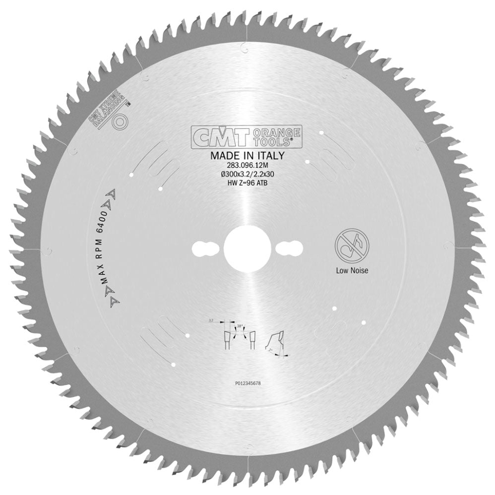 Sågklinga 300mm x 3,2mm x 30mm Z96 W40°
