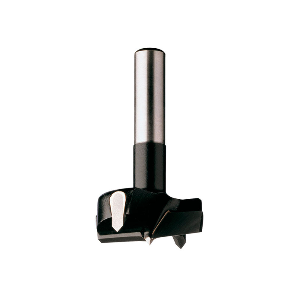 Kvistborr 25mm x 57mm i Hårdmetall | Skaft 8mm | Högerspiral