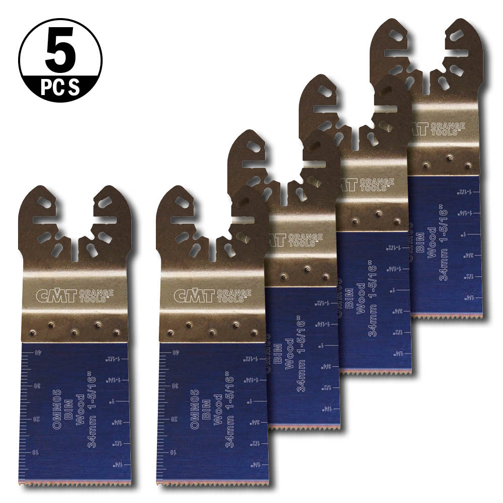Multicut 34x40mm Trä och Plast  - 5 pk.