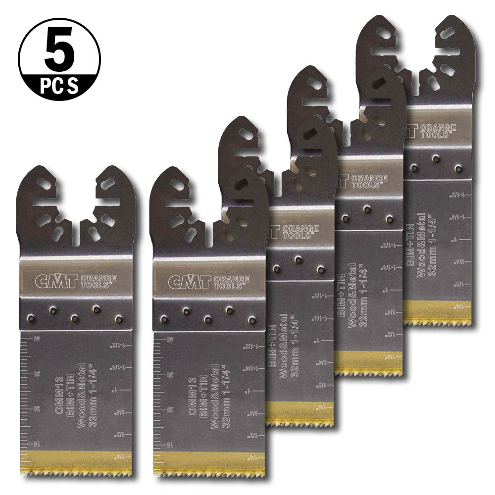 Multicut 32x40mm Trä och Metall  - 5 pk.