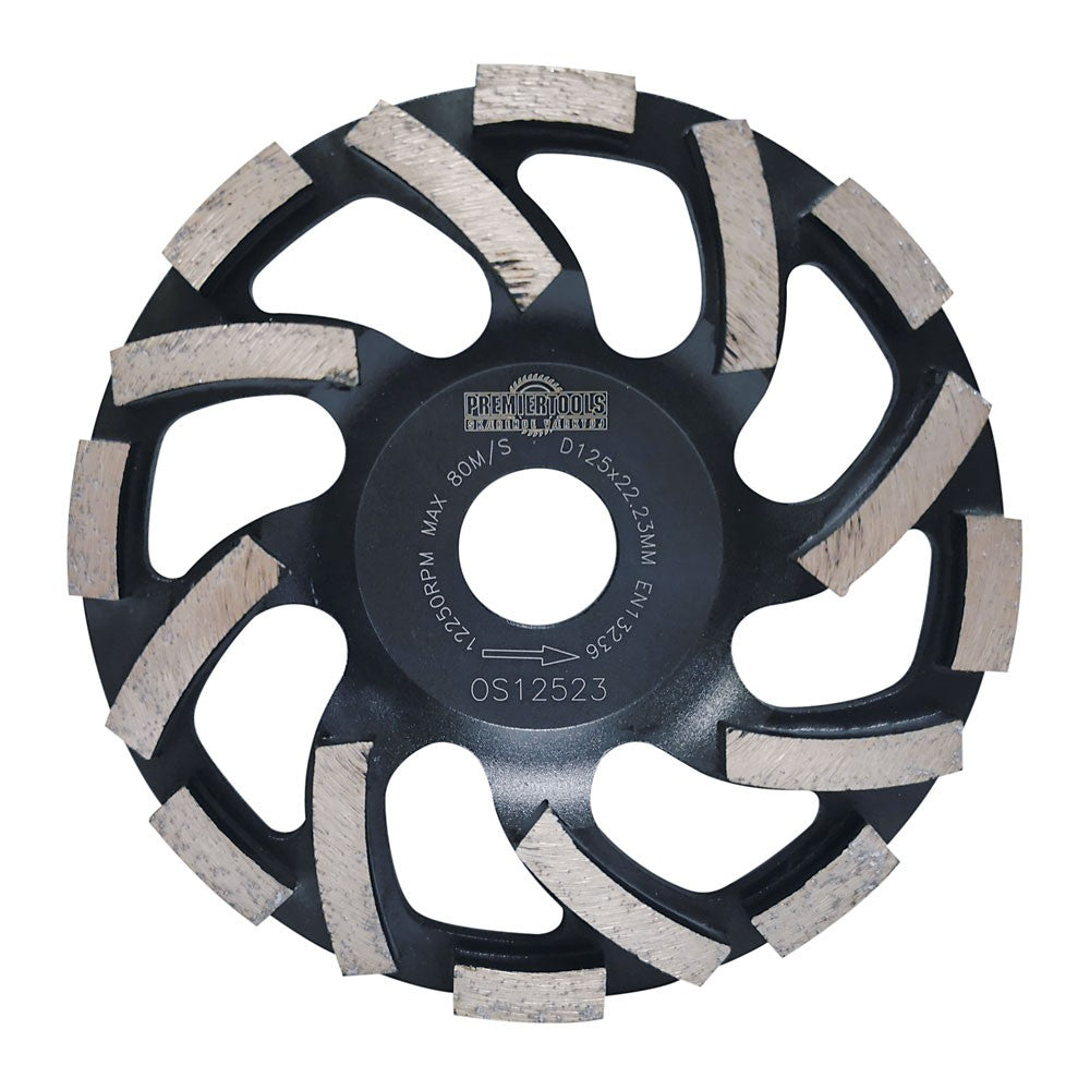Slipskål 150mm x 19mm för betong